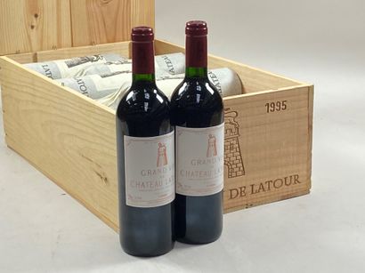 12 bouteilles Château Latour 1995 1er GCC...