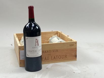 null 3 magnums Château Latour 2000 1er GCC Pauillac CB