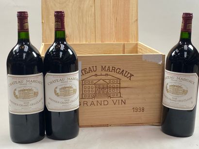 null 6 magnums Château Margaux 1998 1er GCC Margaux CB