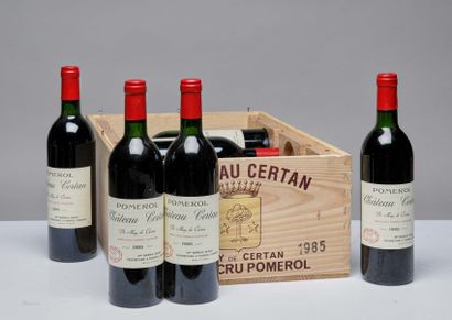 null 12 bouteilles Château Certan de May de Certan 1985 Pomerol CB (BG)