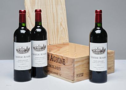 null 3 bouteilles Château Ausone 2003 1er GCC A Saint-Emilion CB