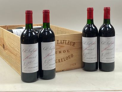12 bouteilles Château Lafleur 1989 Pomerol...