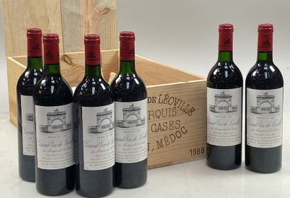 12 bouteilles Château Léoville Las Cases...