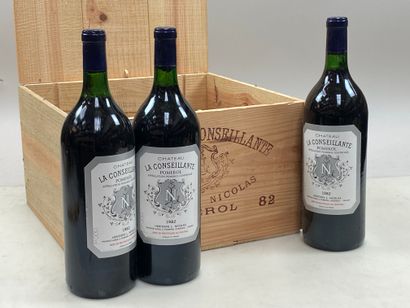 null 6 magnums Château La Conseillante 1982 Pomerol CB (2 BG)