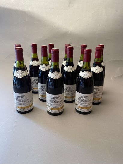12 bouteilles Fixin Clos de la Perrière 1985...