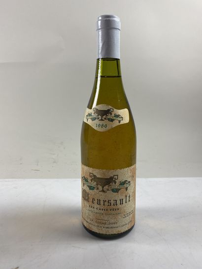 null 1 bottle Meursault Les Casse-Têtes 1986 Dom J-F Coche-Dury