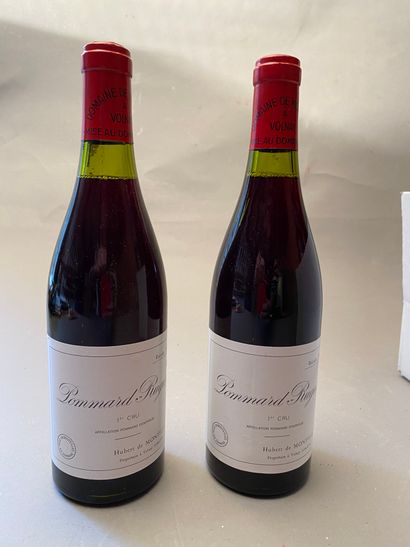 2 bouteilles Pommard Les Rugiens 1980 1er...