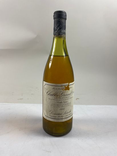 null 1 bouteilles Chablis GC Les Blanchots Vieilles Vignes 1981 GC Domaine Laroche...