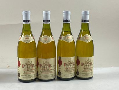 4 bouteilles Pernand-Vergelesses Clos Berthet...