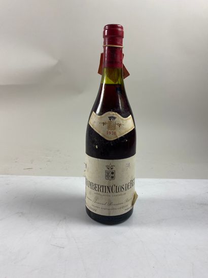 1 bouteilles Chambertin Clos de Bèze 1978...