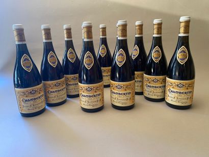 null 11 bouteilles Chambertin 1983 GC Dom. Armand Rousseau