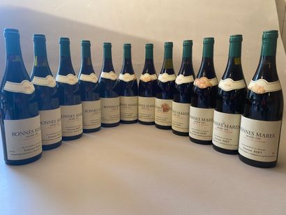 12 bouteilles Bonnes-Mares 1988 GC Domaine...
