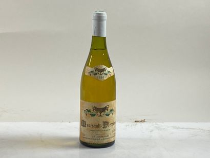 1 bouteilles Meursault-Perrières 1989 1er...