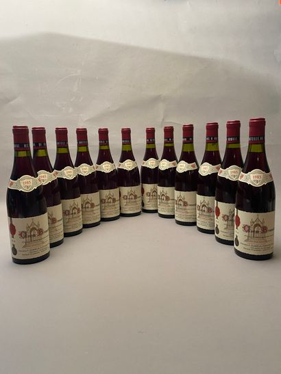 null 12 bouteilles Corton Bressandes 1985 GC Dom Dubreuil-Fontaine