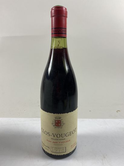 1 bouteille Clos Vougeot 1978 GC André V...