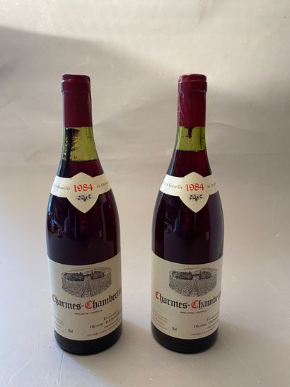 null 2 bouteilles Charmes-Chambertin 1984 GC Dom Henri Rebourseau