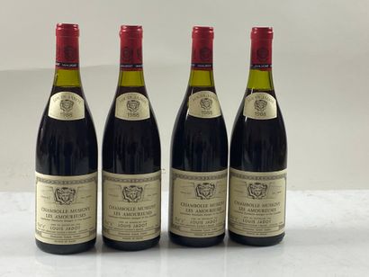 4 bouteilles Chambolle-Musigny Les Amoureuses...