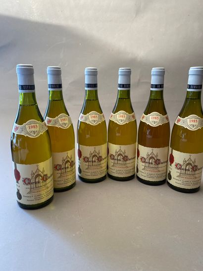 null 6 bouteilles Corton-Charlemagne 1985 GC Dom Dubreuil-Fontaine