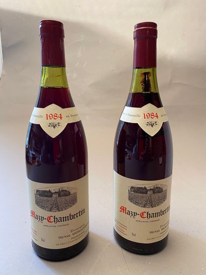 2 bouteilles Mazy-Chambertin 1984 GC Dom...