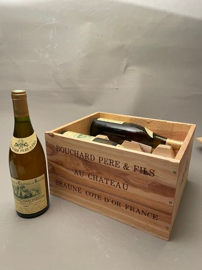 null 6 bottles Corton Charlemagne 1990 GC Dom BOUCHARD P&F (wooden case)