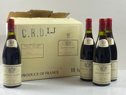 12 bouteilles Bonnes Mares 1985 GC Dom Louis...