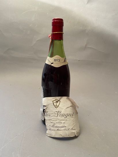 1 bouteille Clos Vougeot 1972 GC Mommessin...