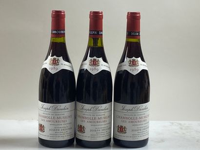 3 bouteilles Chambolle-Musigny Les Amoureuses...