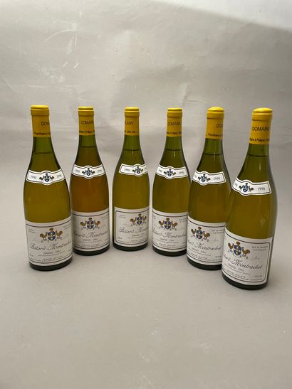null 6 bouteilles Bätard-Montrachet 1990 GC Domaine Leflaive