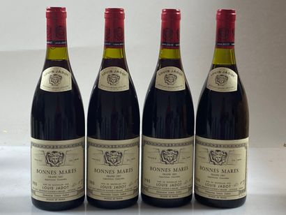 4 bouteilles Bonnes Mares 1988 GC Dom Louis...
