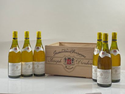 6 bouteilles Montrachet Marquis de Laguiche...