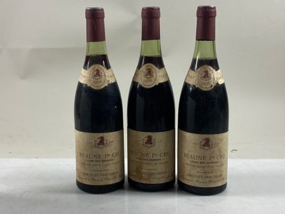 null 3 bouteilles Beaune Clos des Aigrots 1976 1er C Jaboulet-Vercherre