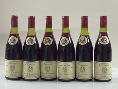 null 6 bouteilles Château Corton Grancey 1979 GC Louis Latour