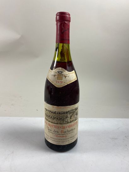 null 1 bottle Ruchottes Chambertin Clos des Ruchottes 1978 GC Dom. Armand Rousse...