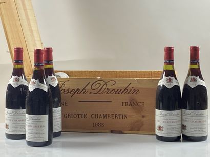 null 12 bottles Griotte-Chambertin 1983 Joseph Drouhin (wooden case)