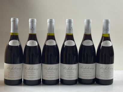 6 bouteilles Richebourg 1988 GC Domaine ...