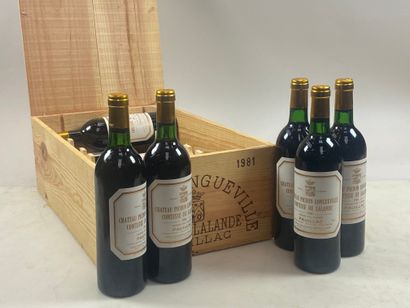 12 bouteilles Château Pichon Comtesse de...