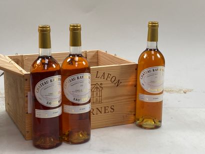 6 bouteilles Château Raymond-Lafon 2003 Sauternes...