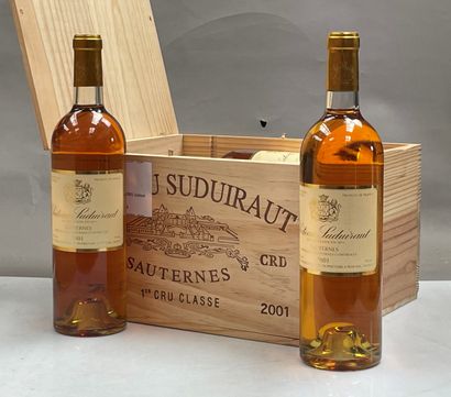 6 bouteilles Château Suduiraut 2001 1er GCC...
