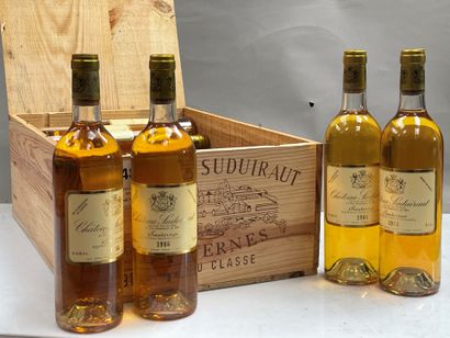 12 bouteilles Château Suduiraut 1986 1er...
