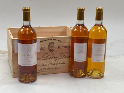 null 6 bouteilles Château Doisy Daëne 2003 2ème GCC Sauternes CB