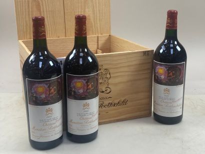 null 6 magnums Château Mouton Rothschild 1998 1er GCC Pauillac CB