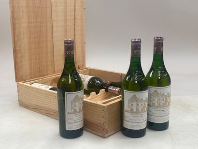 6 bouteilles Château Haut-Brion BLANC 1989...