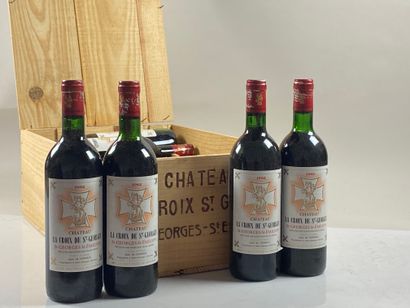 12 bouteilles Château La Croix Saint-Georges...