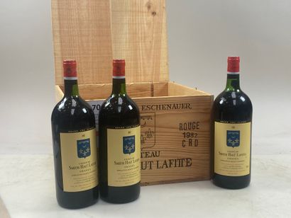 6 magnums Château Smith Haut Lafitte 1982...