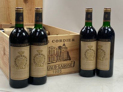12 bouteilles Château Gruaud-Larose 1985...