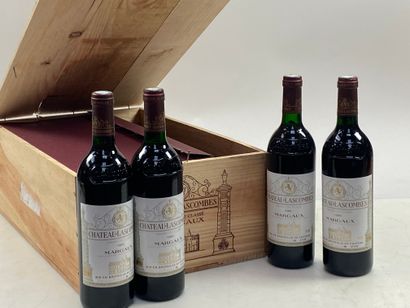 null 12 bottles Château Lascombes 1985 2nd GCC Margaux CB