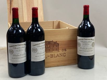 null 6 magnums Château Cheval Blanc 1985 1er GCC A Saint-Emilion CB