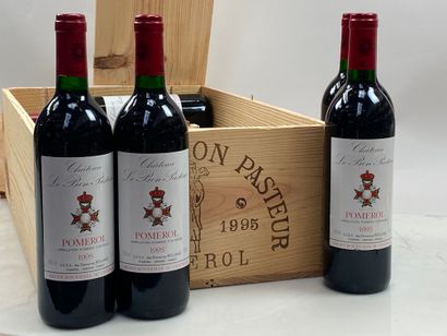 null 12 bouteilles Château Le Bon Pasteur 1995 Pomerol CB BG
