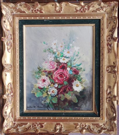 René Jules HERVE (1887-1981)
Bouquet de fleurs
Huile...