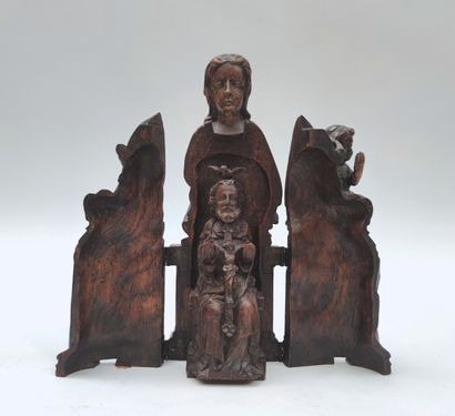 Sainte Trinité 
SCULPTURE en bois représentant...